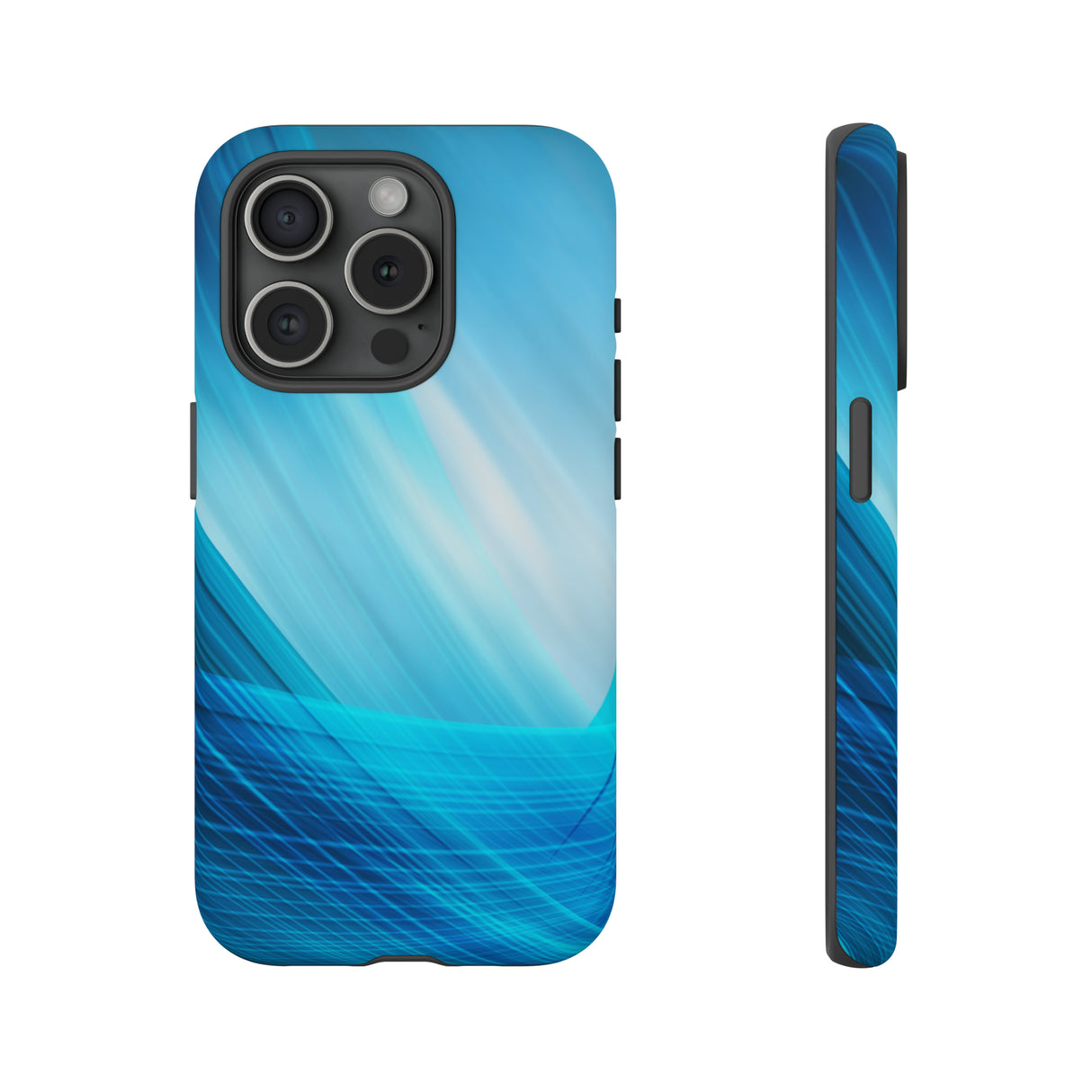 Abstract Blue - Protective Phone Case