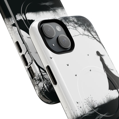 Cliffside Silhouette iPhone 15 Plus Case - Tough+