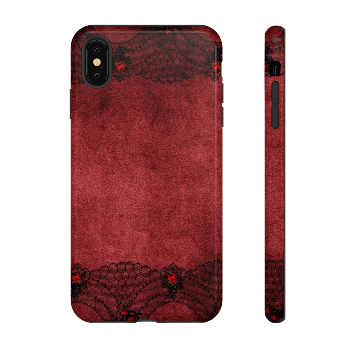 Flutterse Gothic Flower - Protective Phone Case