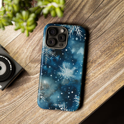 Winter Snowflakes Dance - iPhone Case