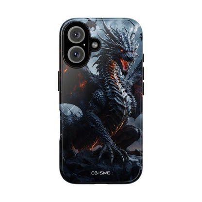 Fiery Wings Unleashed - iPhone Case