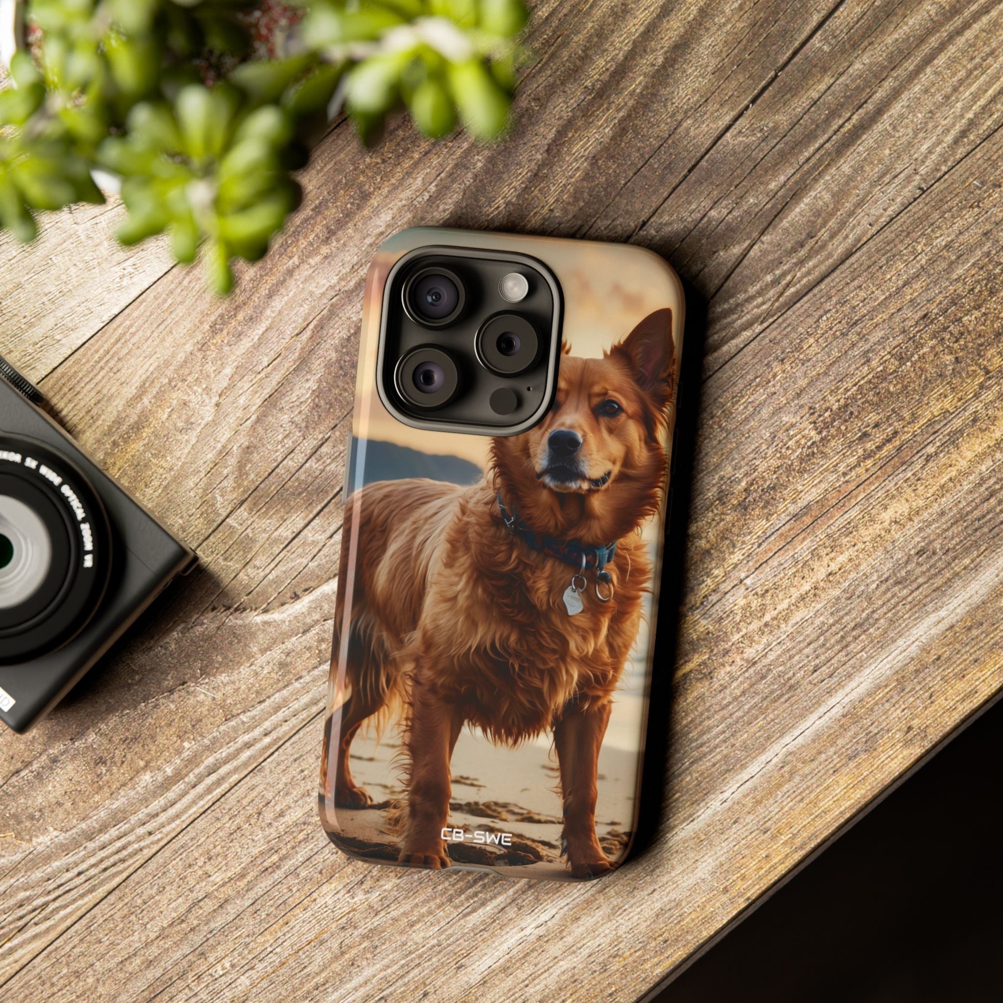 Golden Dog Plays - iPhone Case