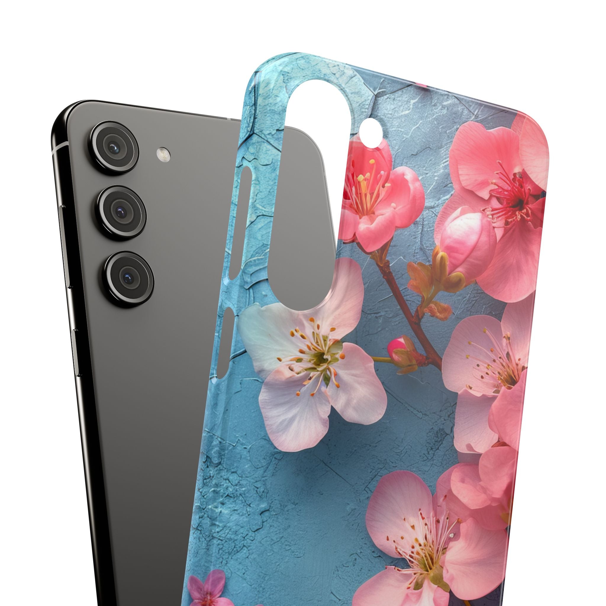 Blossom Serenity Case - Slim Samsung S23 Phone Case