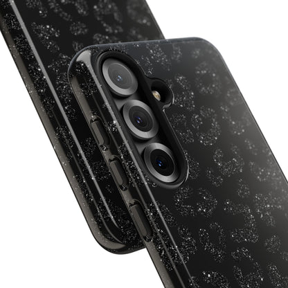 Glittery Leopard Elegance - Samsung Case