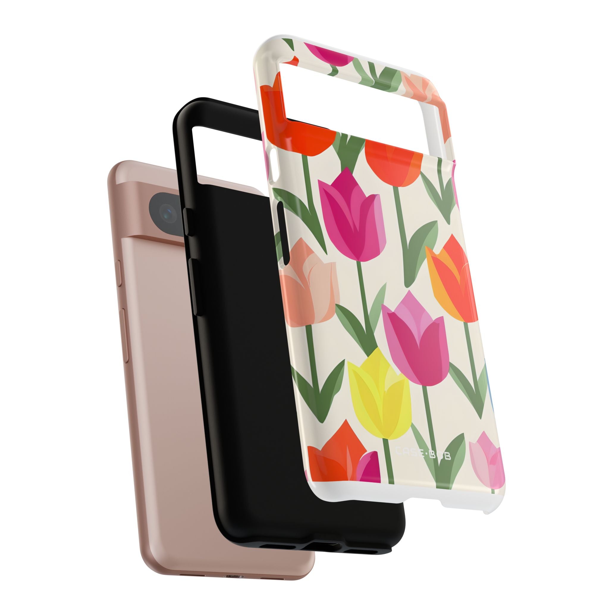 Tulip Harmony Green Google Pixel 8 Case - Tough