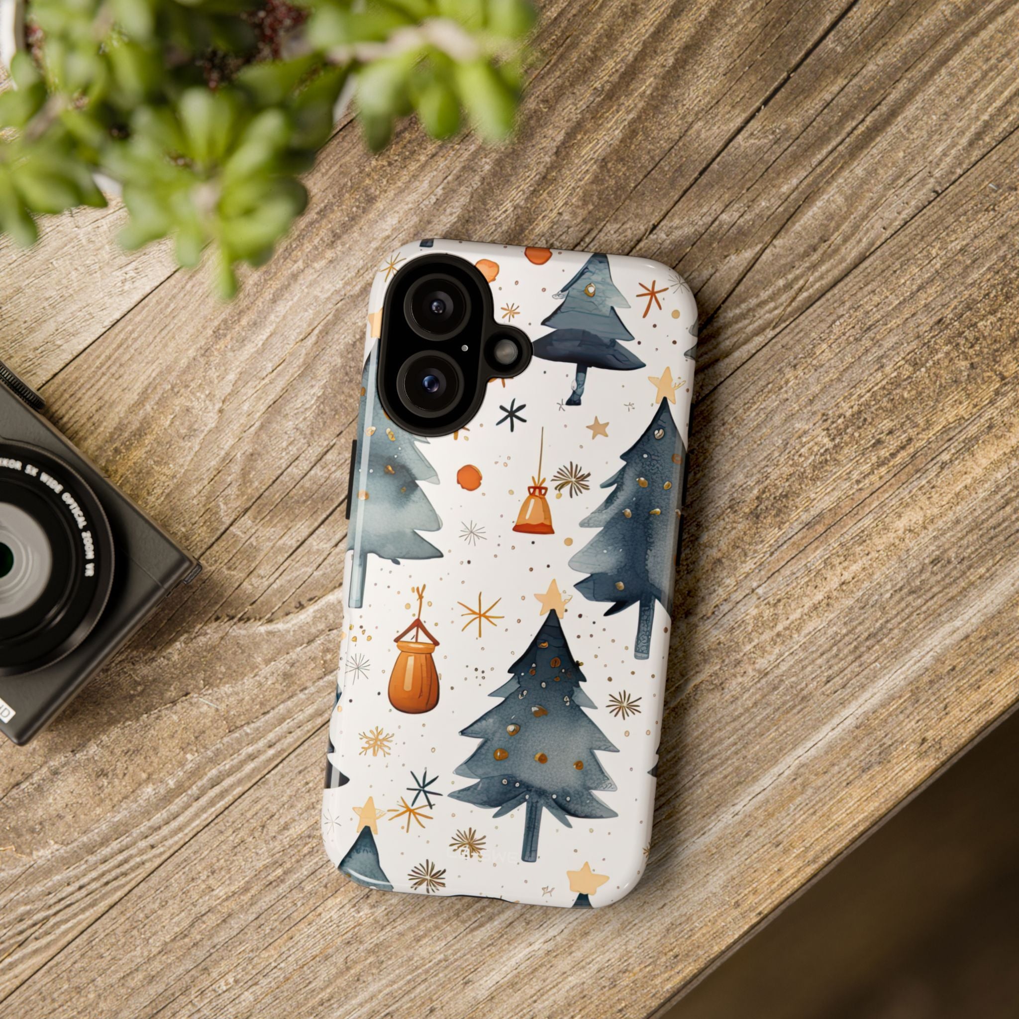 Christmas Trees Dance - iPhone Case