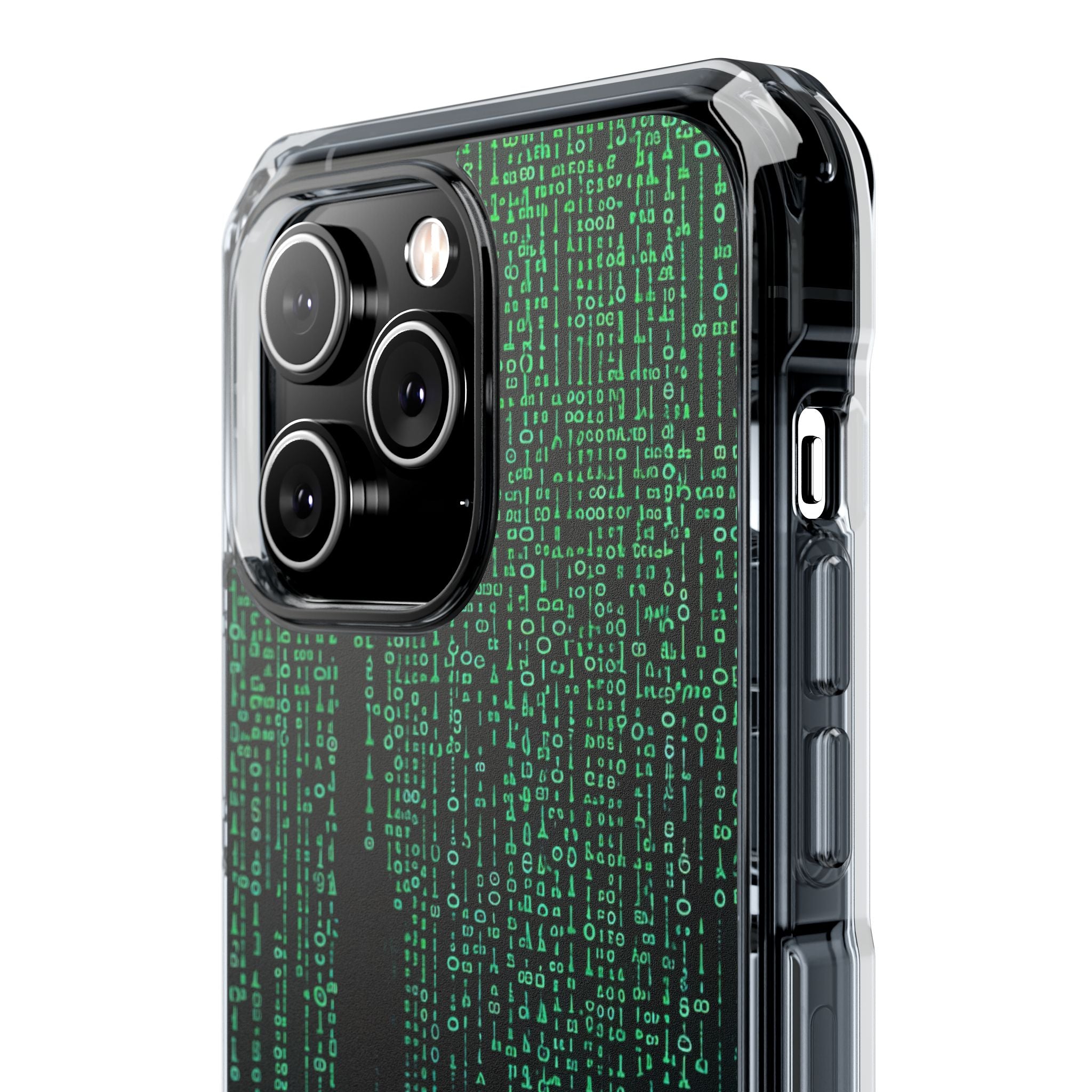 Neon Data Stream iPhone 14 - Impact Clear+