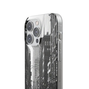 Noir Urban Serenity | Flexible Phone Case for iPhone