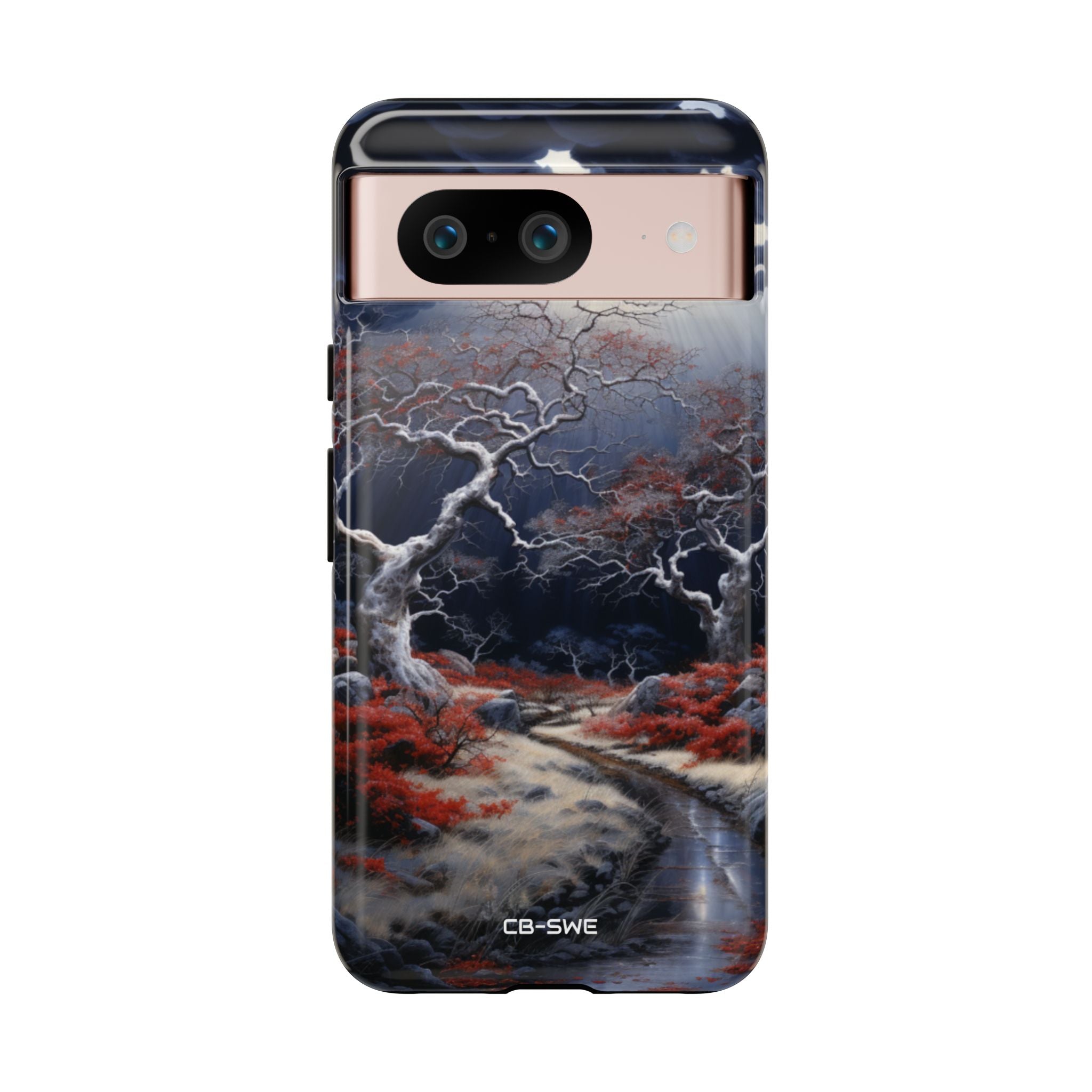 Sunlit Gnarled Forest - Google Pixel Case