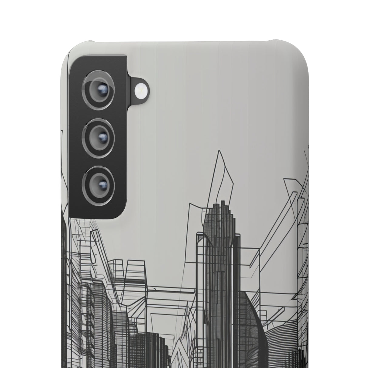 Urban Wireframe | Slim Phone Case for Samsung