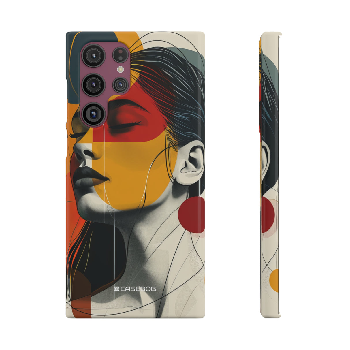 Meditative Geometry | Slim Phone Case for Samsung