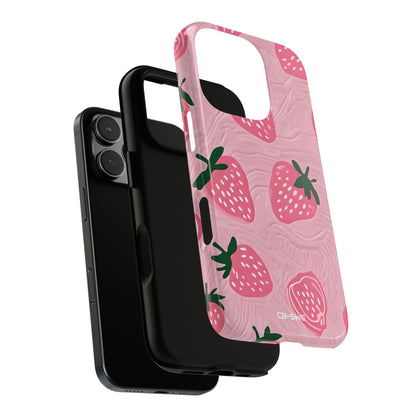 Summer Strawberry Delight - iPhone Case