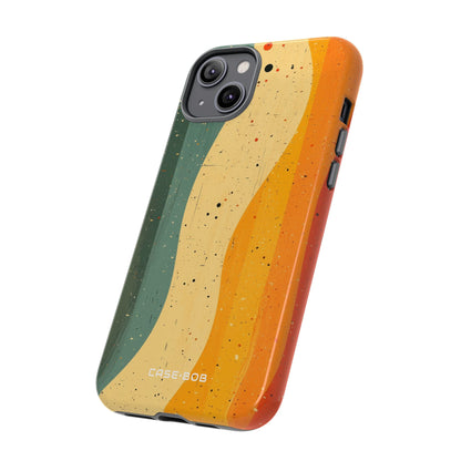 Wavy Forest Veil iPhone 14 Plus Case - Tough