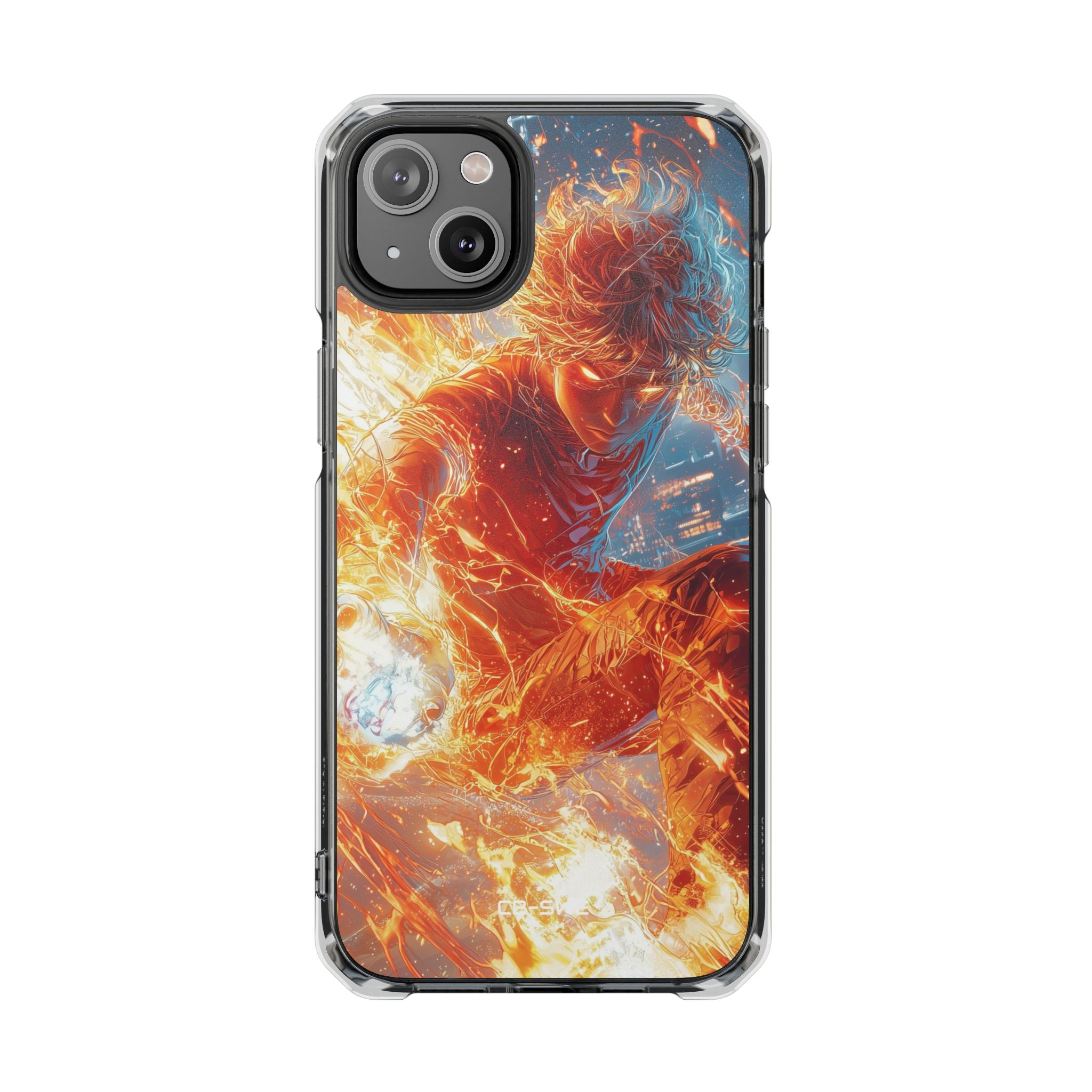 Flames Dance Wildly iPhone Case - Impact