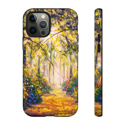 Sunny forest - Protective Phone Case