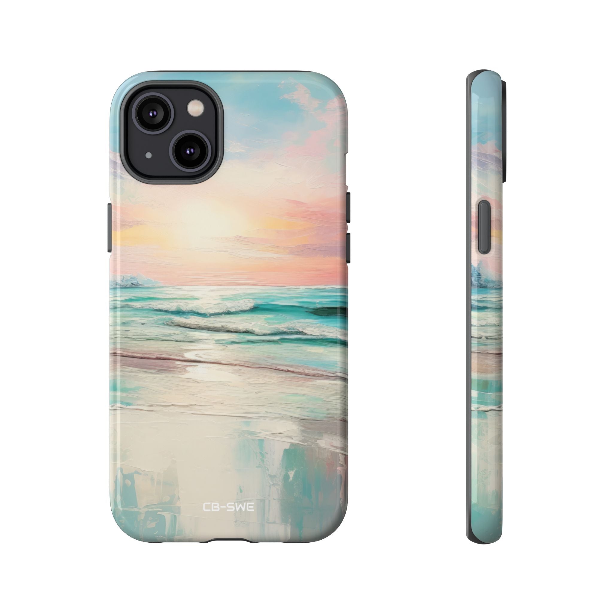 Waves Glistening Softly - iPhone Case