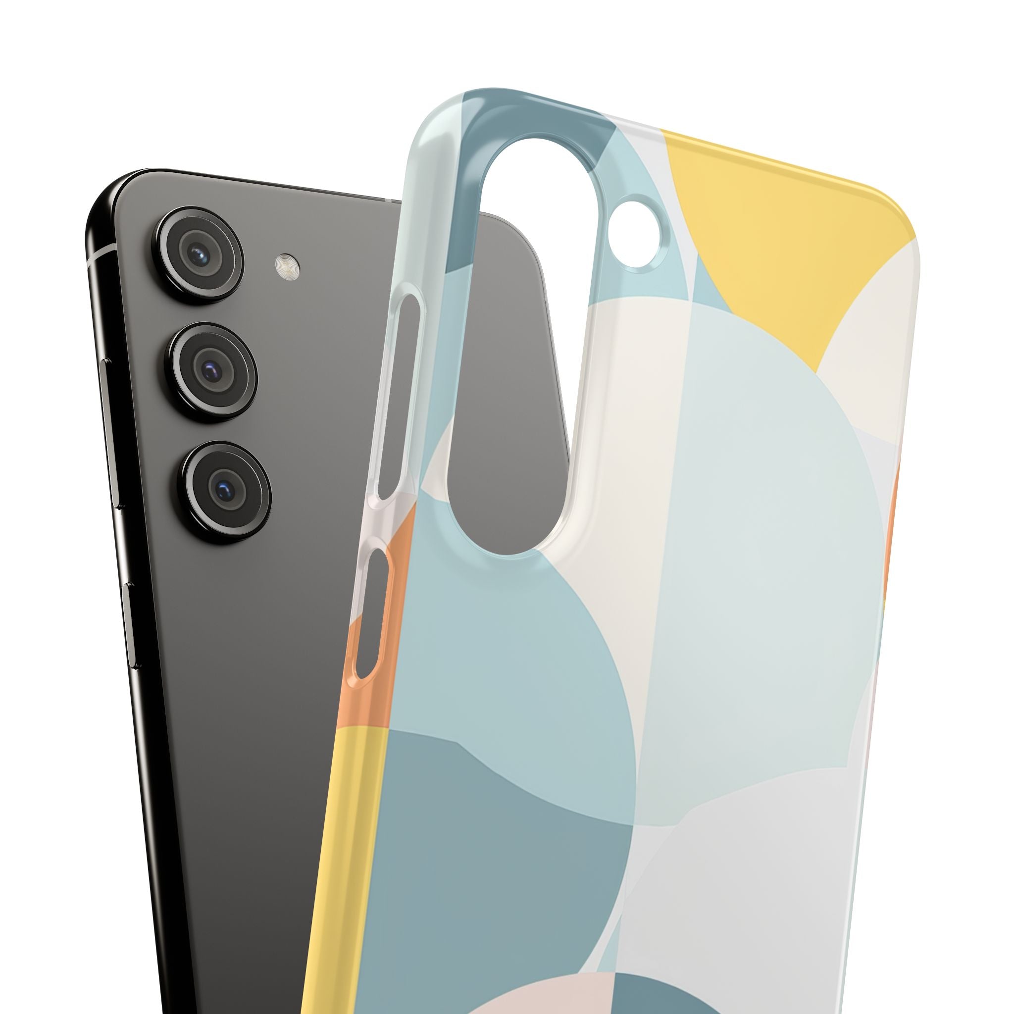 Abstract Geometric Calm - Slim Samsung S23 Phone Case