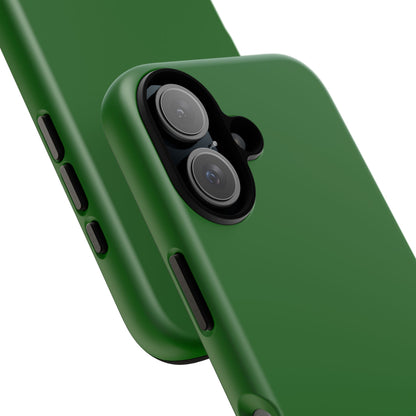 Dark Green iPhone 16 - Tough Phone Case