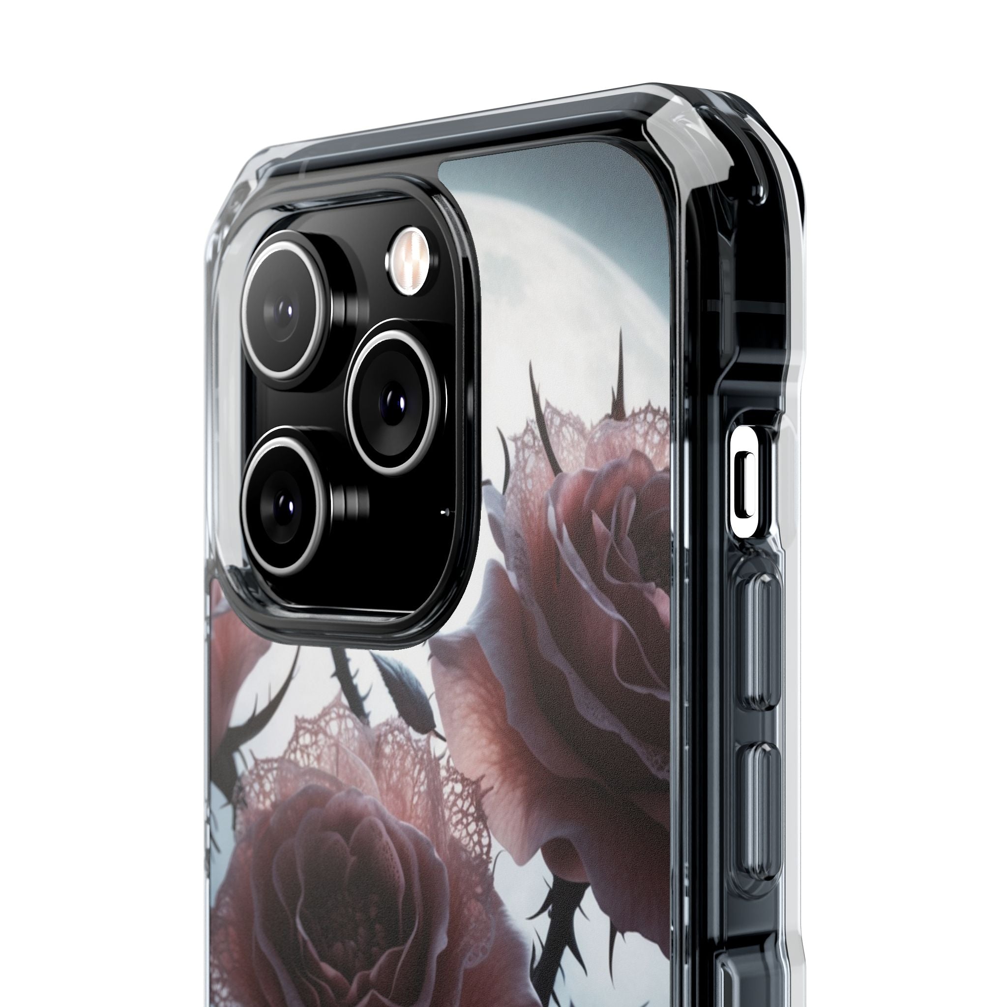Luminous Rose Thorns iPhone 14 Pro Case - Impact
