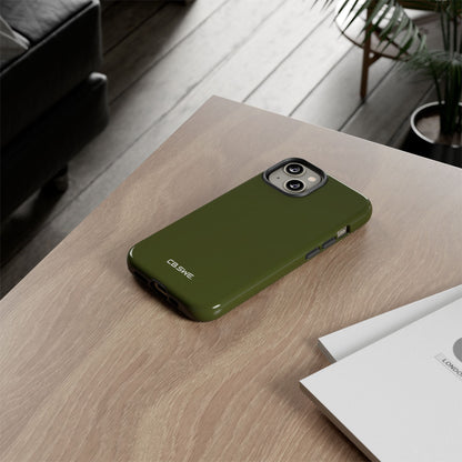 Armeegrüne iPhone-Hülle – Robust