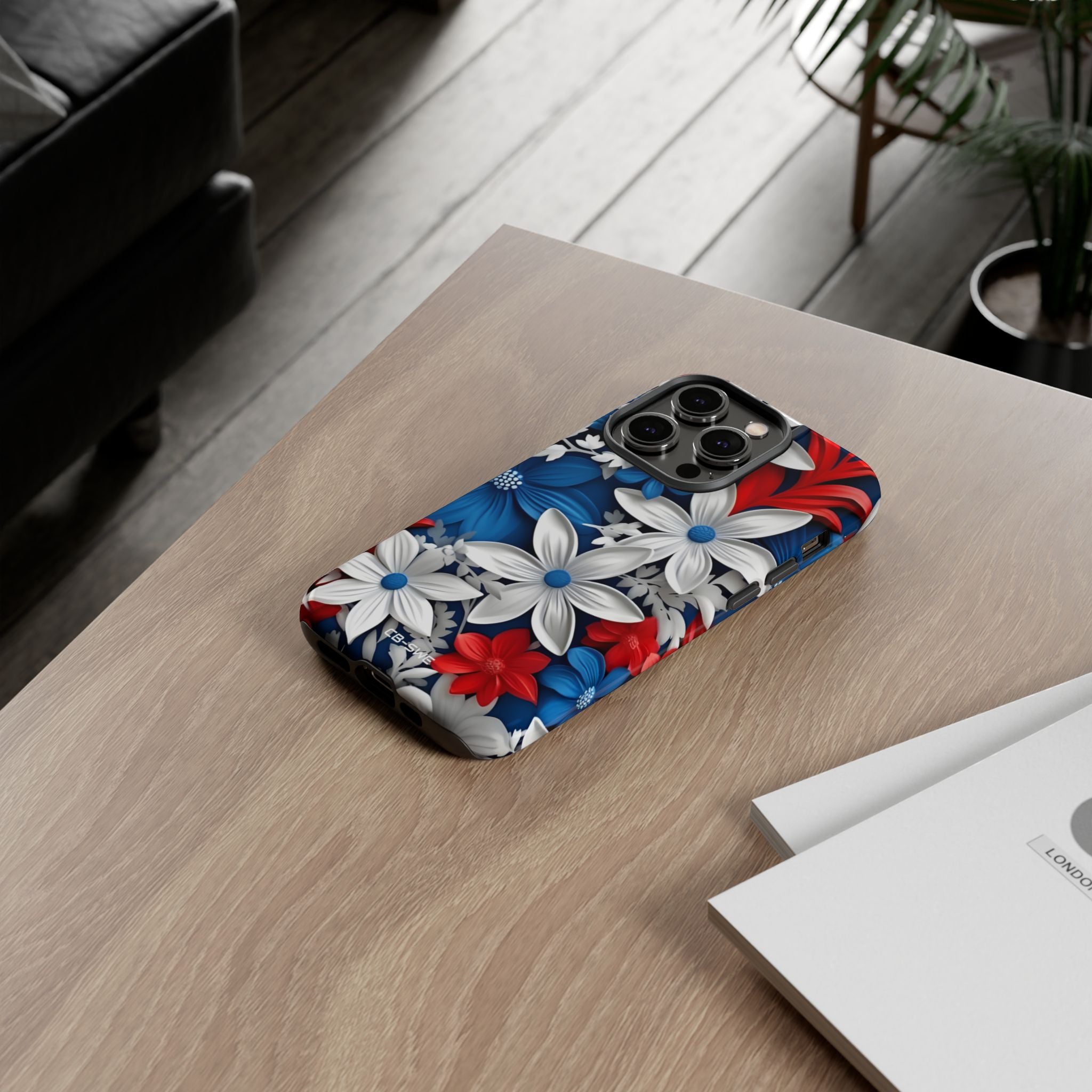 Floral Sculpture Blooms - iPhone Case