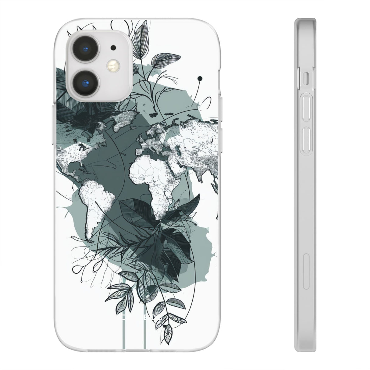 Botanical Cartography | Flexible Phone Case for iPhone