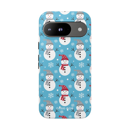 Snowman Parade Google Pixel 9 Case - Tough