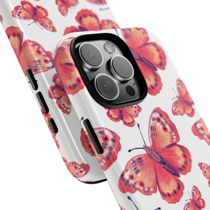 Vibrant Butterfly Dance - iPhone Case