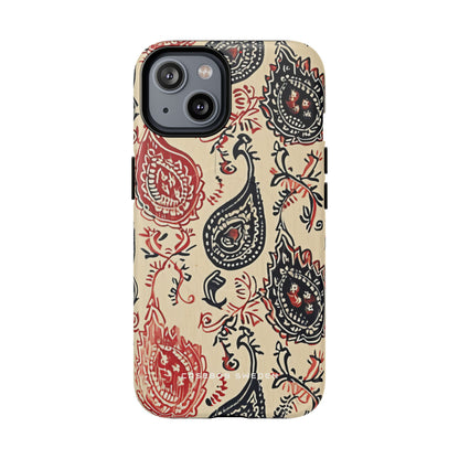 Vintage Paisley Elegance iPhone 14 | Tough+ Phone Case