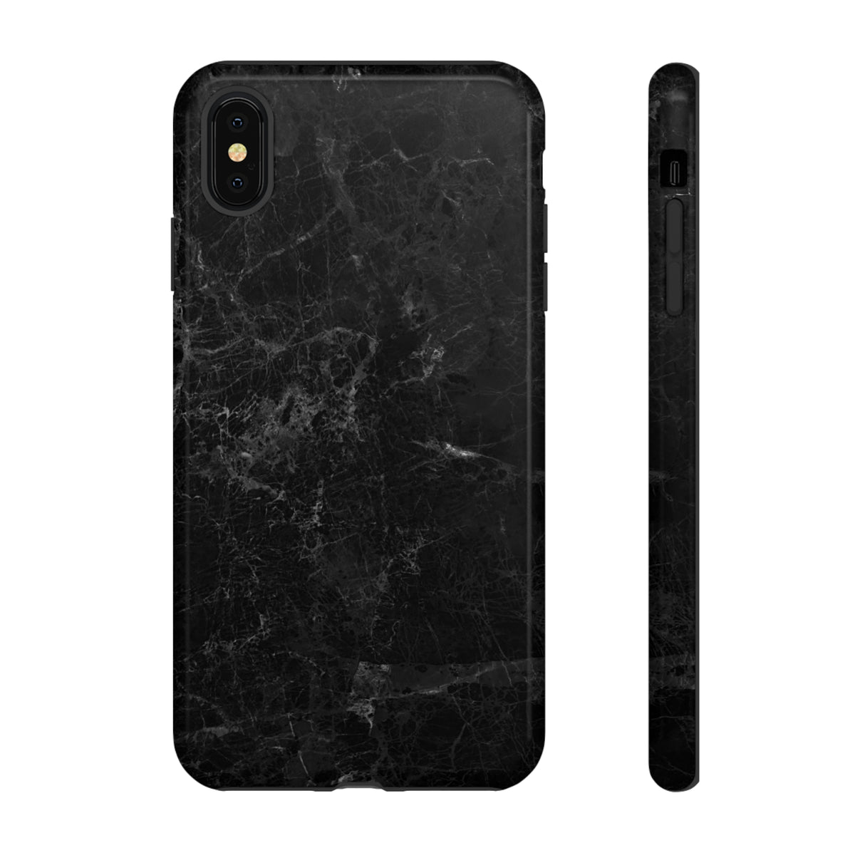 Black Marble - Protective Phone Case