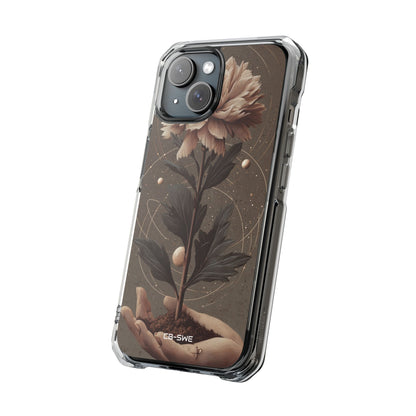 Celestial Flower Embrace iPhone Case - Impact