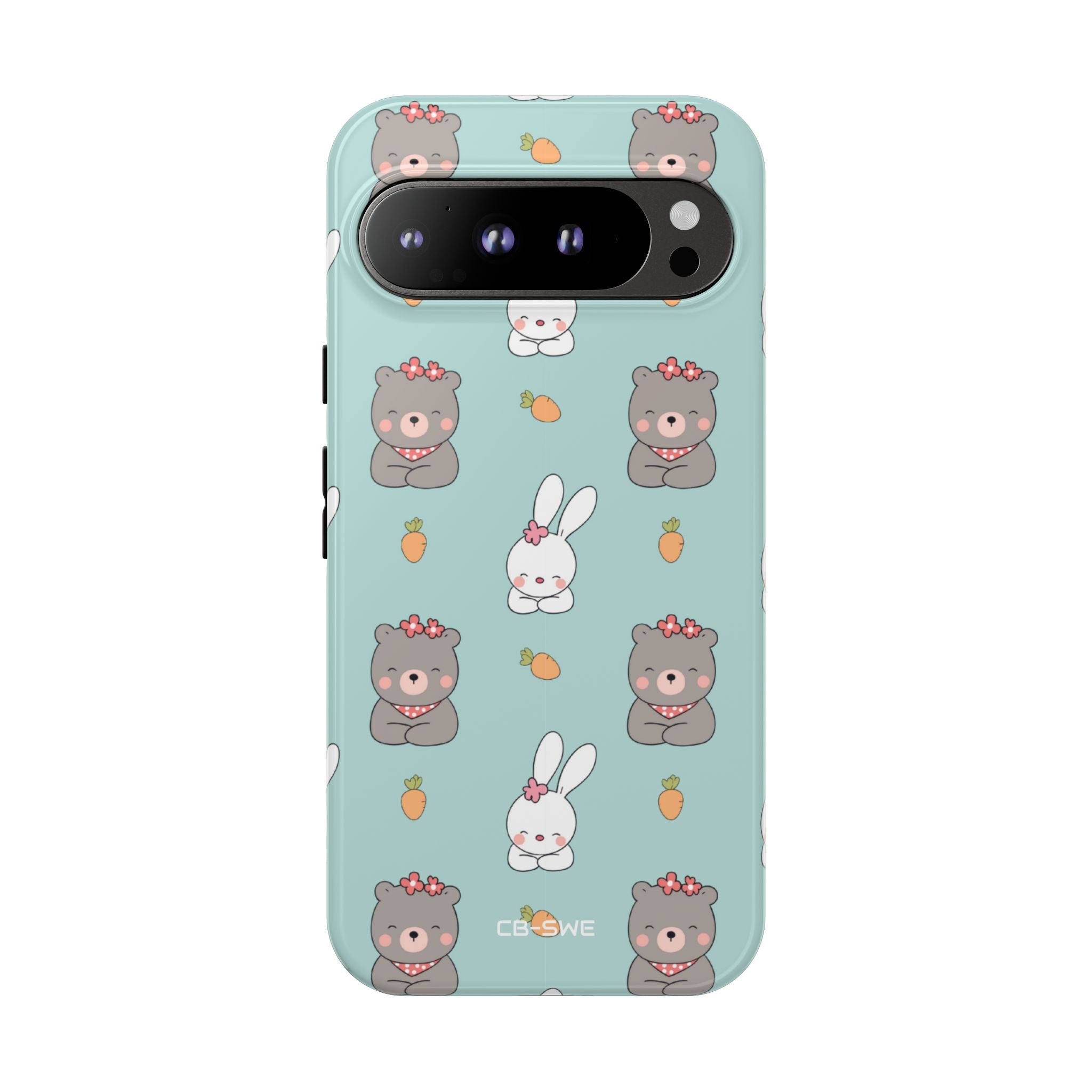 Bunnies Gather Carrots - Google Pixel Case