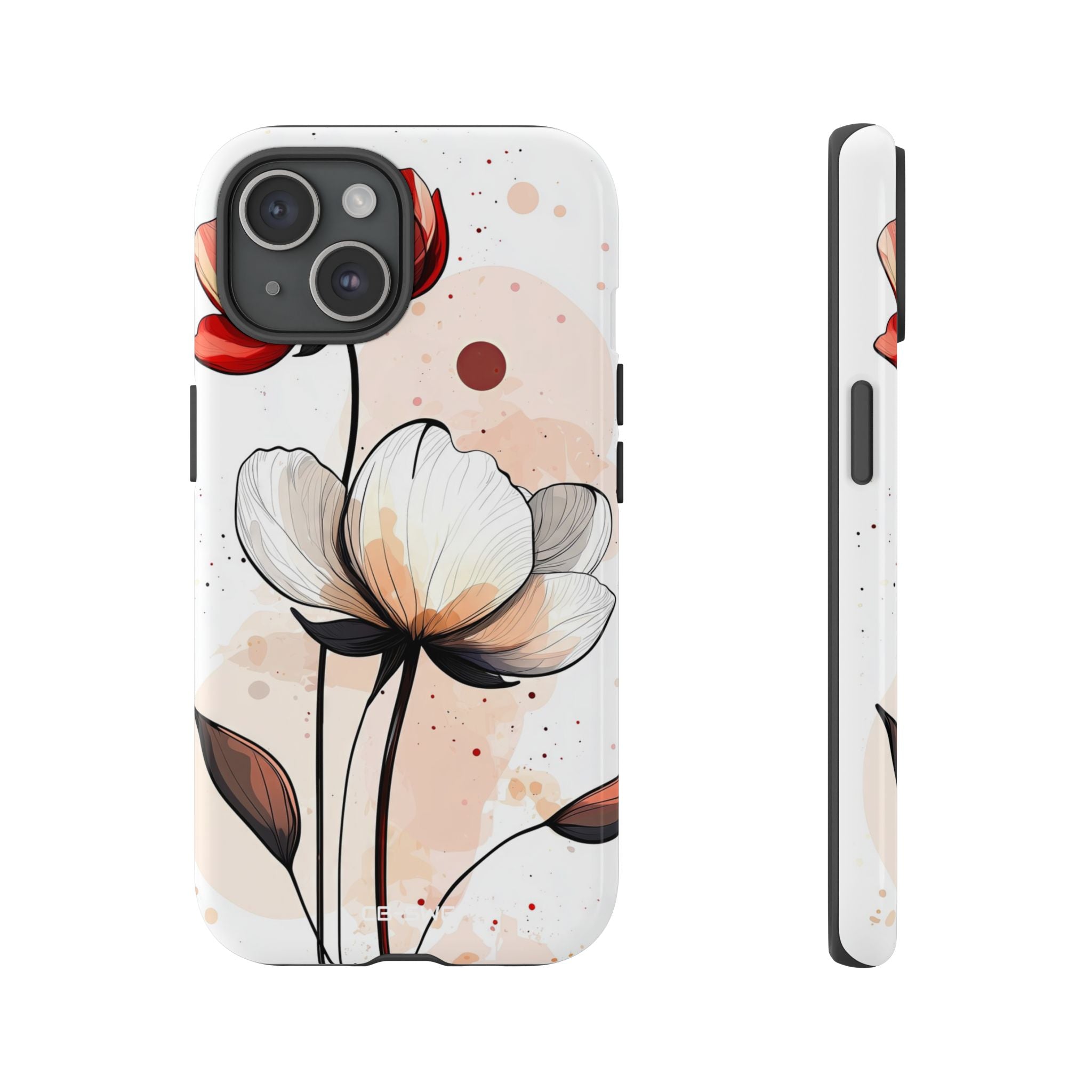 Vibrant Floral Elegance - iPhone Case