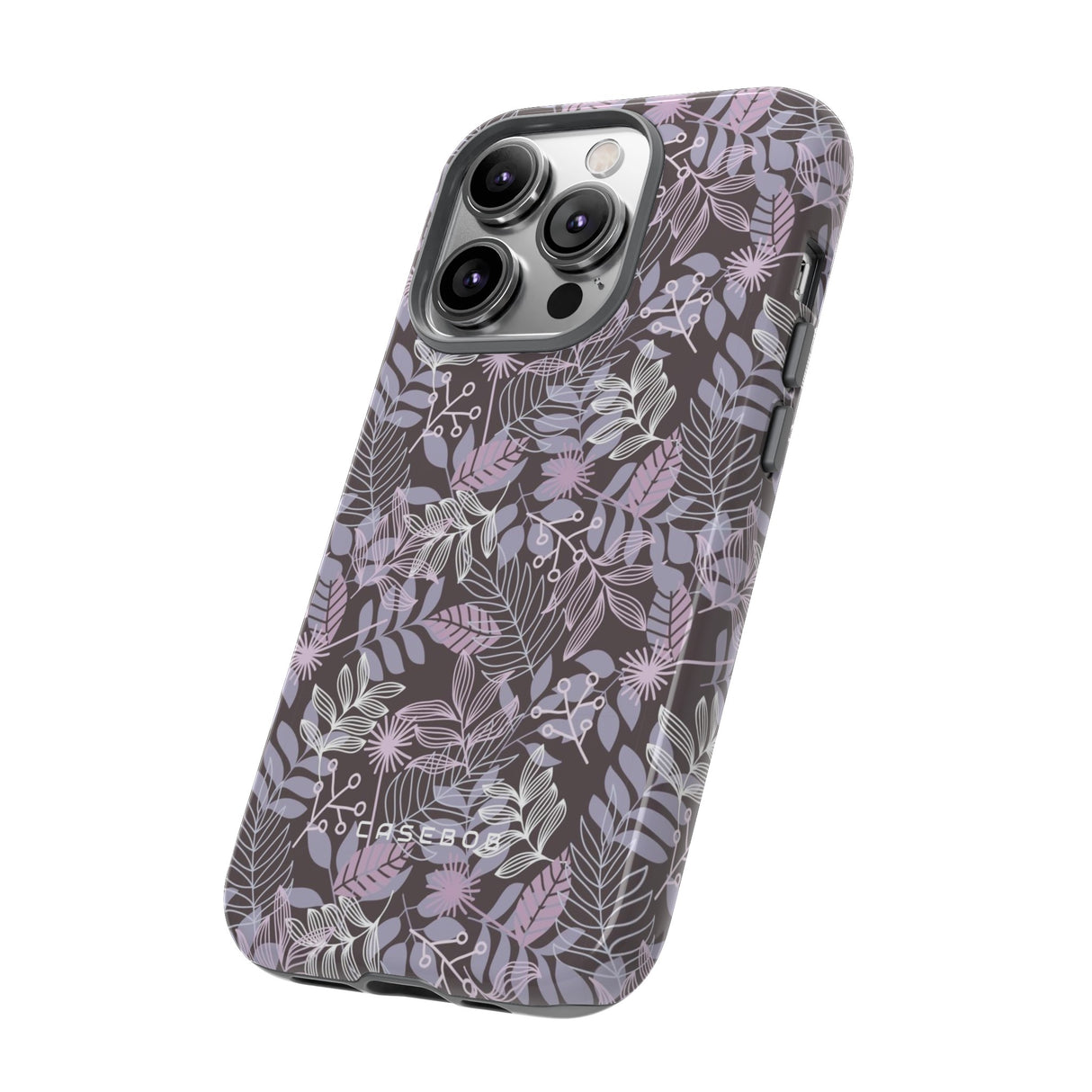 Dark Purple Leaf - Protective Phone Case