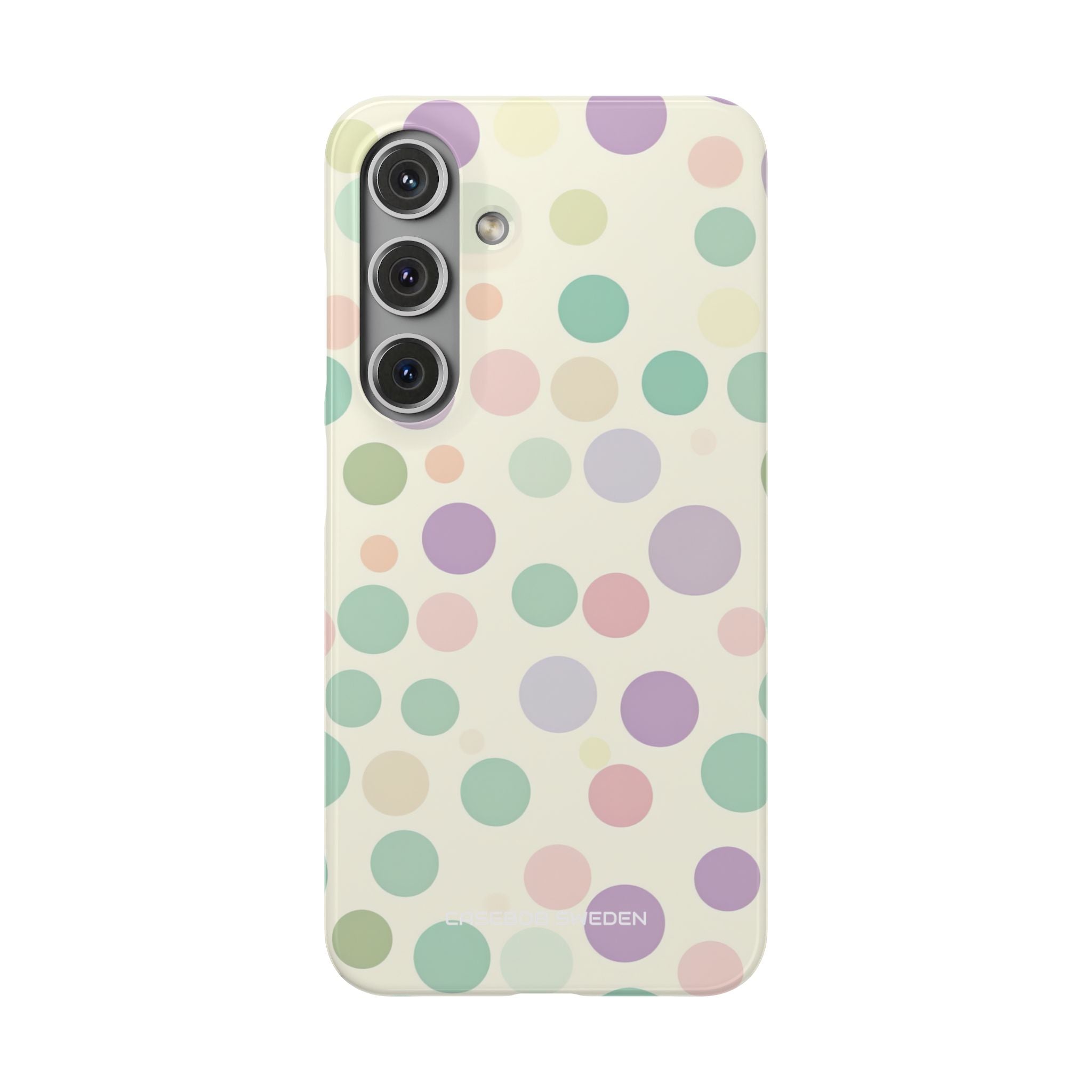 Playful Pastel Polka Dots - Slim Samsung S24 Phone Case