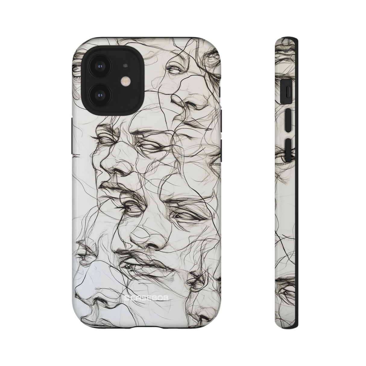 Ethereal Faces | Protective Phone Case for iPhone