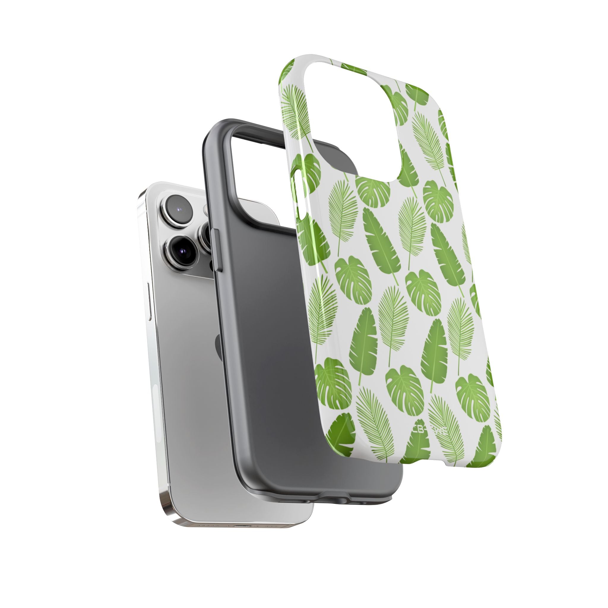 Tropical Leaf Harmony - iPhone Case
