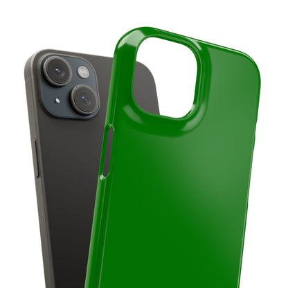 Green iPhone 15 - Slim Phone Case