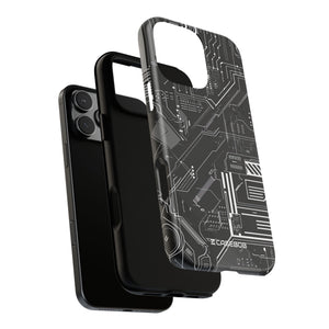 Circuitry Elegance: Futuristic Precision - for iPhone 16