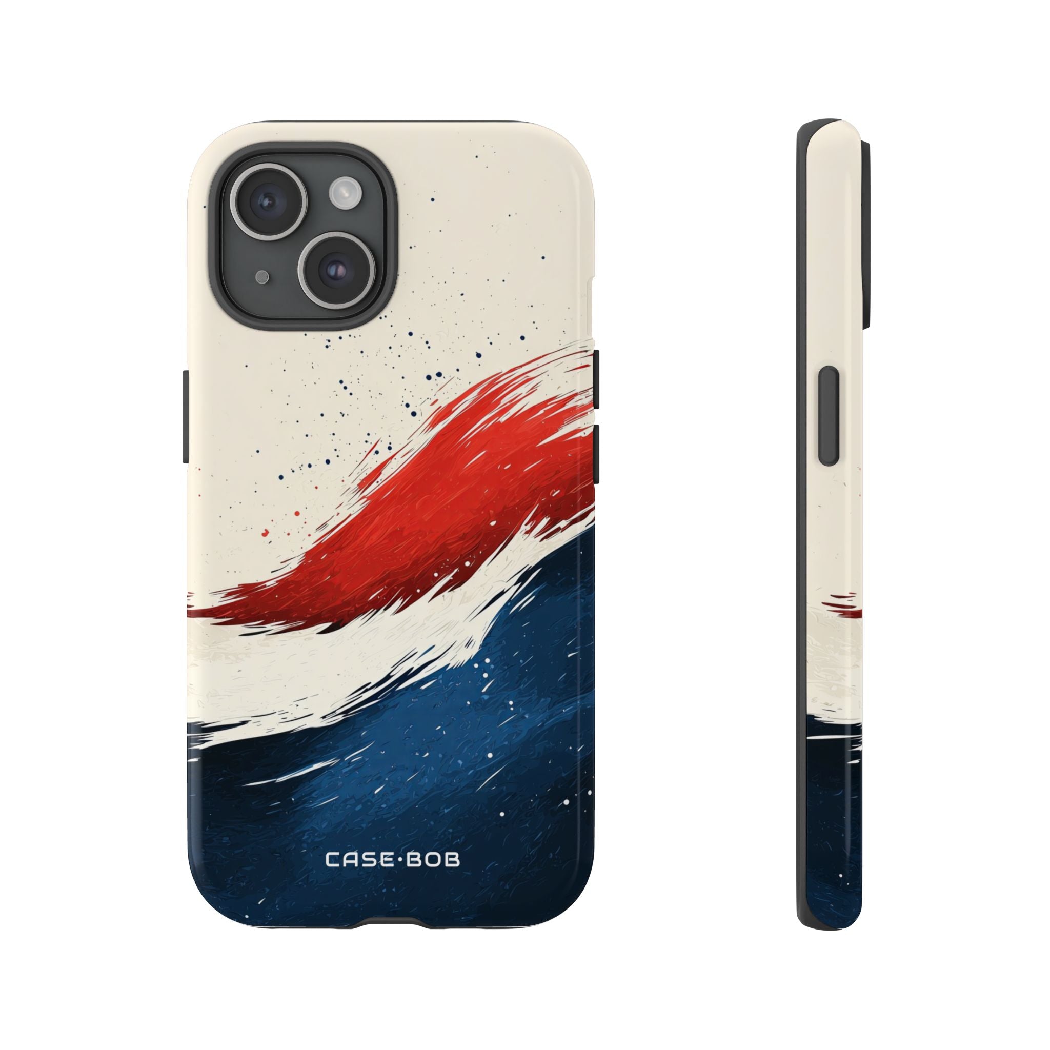 Red Surge iPhone 15 Case - Tough