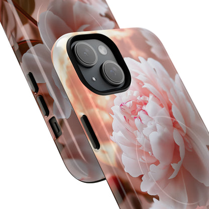Peony Moonlight iPhone 15 Plus Case - Tough+