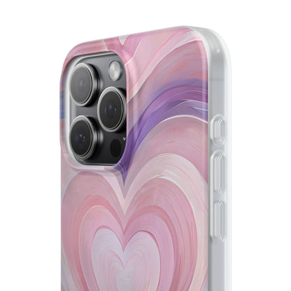 Radiant Heartbrush iPhone 15 Pro Max Case - Soft