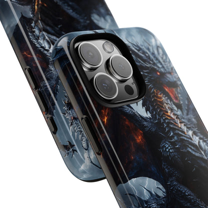 Fiery Wings Unleashed - iPhone Case