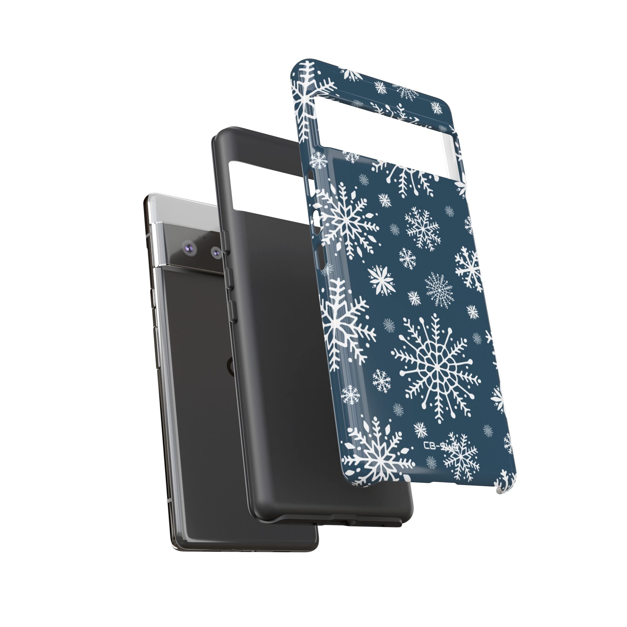 Snowflakes Drift Softly - Google Pixel Case