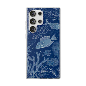 Abyssal Elegance | Flexible Phone Case for Samsung Galaxy