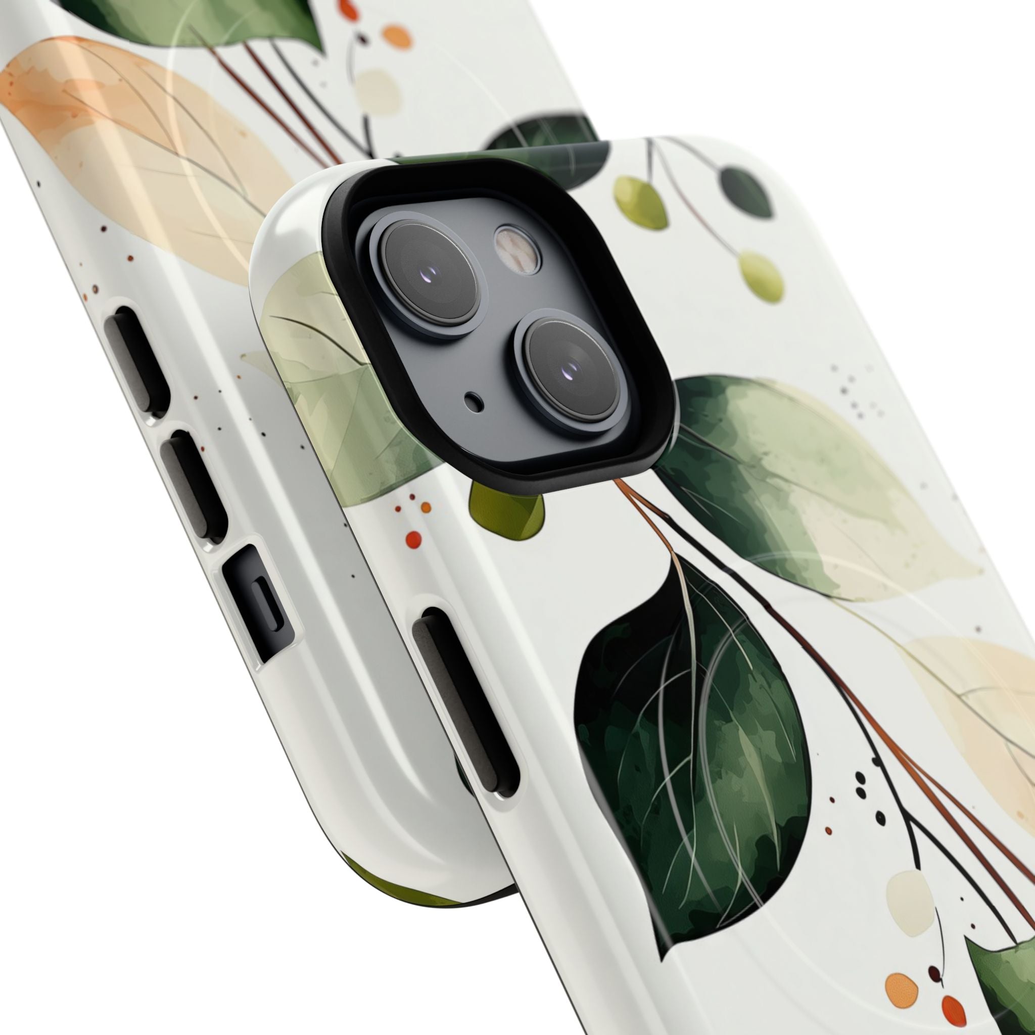 Greenberry Branch iPhone 14 Case - Tough+