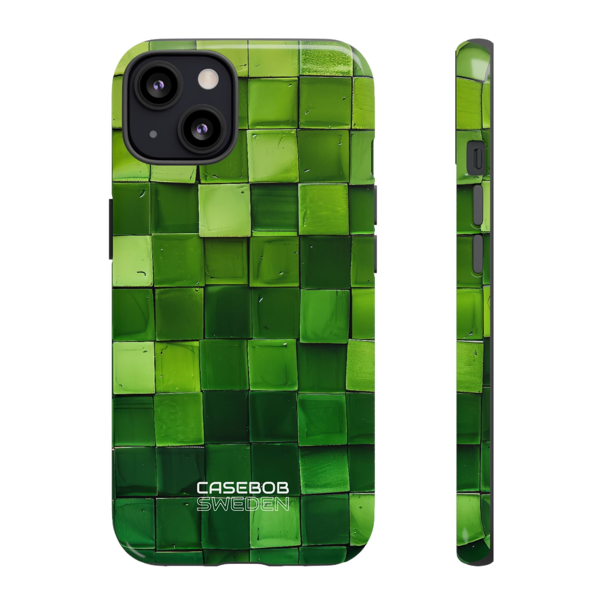 Green Tile Harmony iPhone 13 - Tough