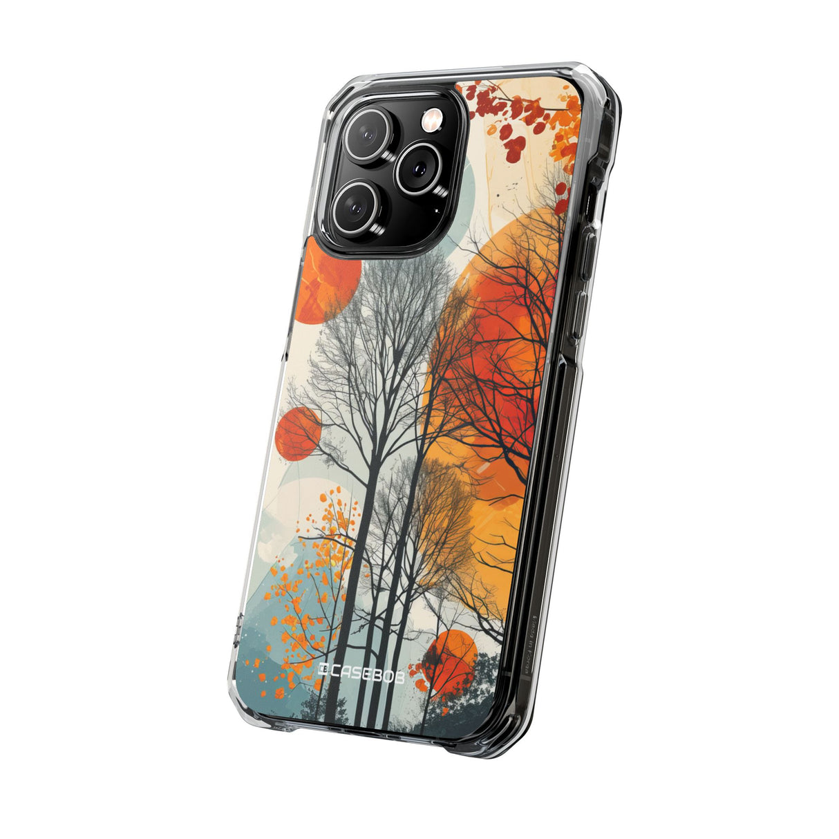 Autumnal Tranquility - Phone Case for iPhone (Clear Impact - Magnetic)