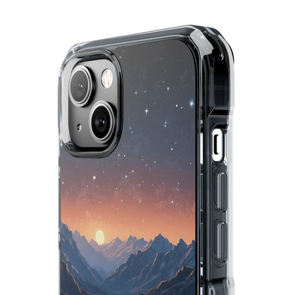 Mountains Embrace Light iPhone Case - Impact