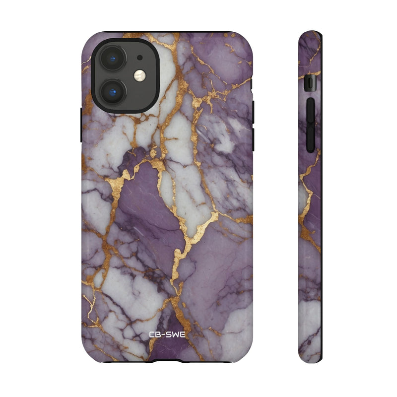 Lavender Veins Flow - iPhone Case